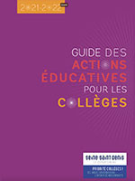 Guide des actions éducatives pour les collèges (PDF - 2 Mo)