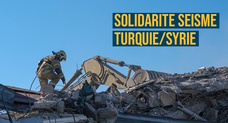 La Seine-Saint-Denis solidaire des populations de Turquie et Syrie