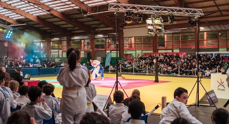 La Nuit du judo a fait son show au centre sportif Arthur-Ashe de Montreuil