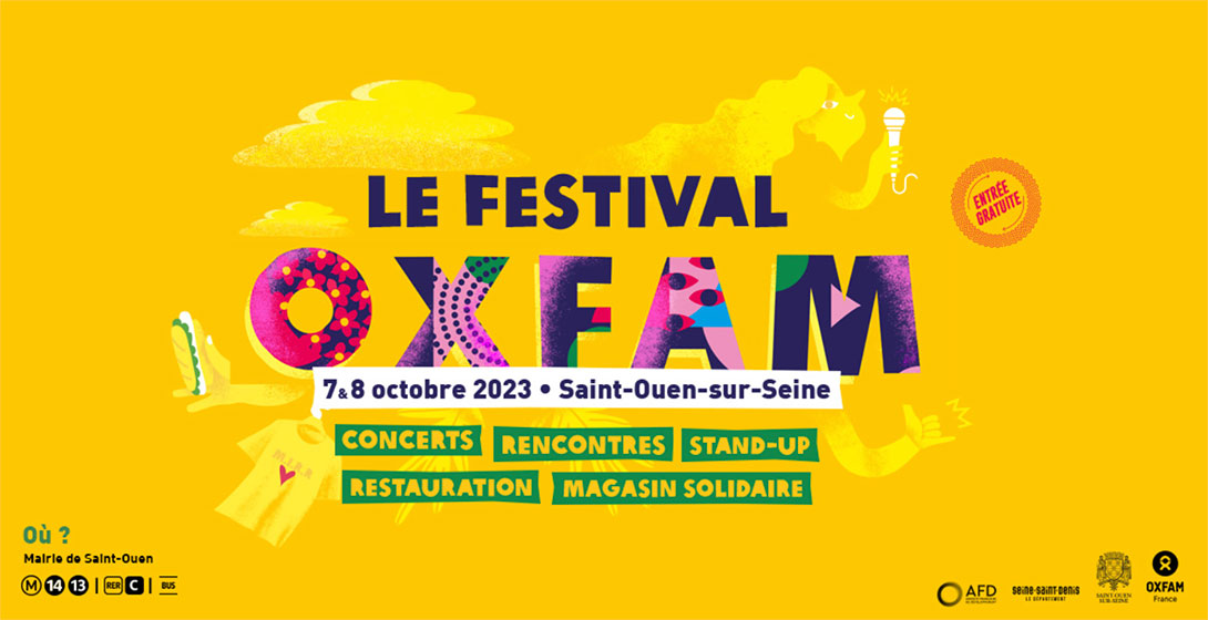 Festival Oxfam en Seine-Saint-Denis : par ici le programme !