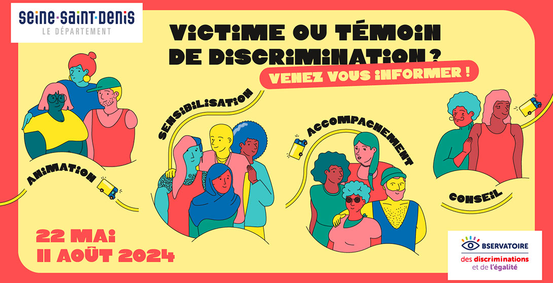 Caravane de lutte contre les discriminations :  les dates  près de chez vous