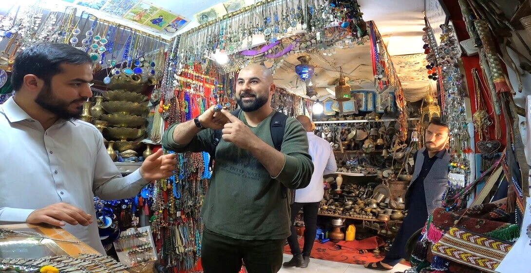 Sami le voyageur en Iran