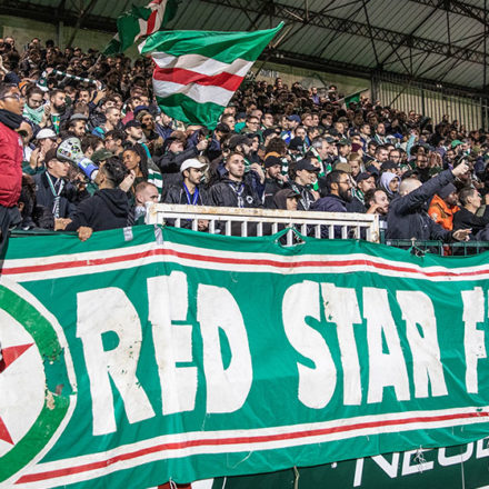 Il raconte les tribunes du Red Star en BD