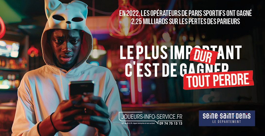 Paris sportifs :  notre nouvelle campagne de prévention
