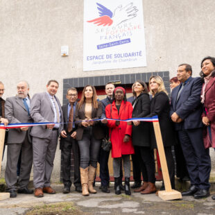 Nouveau siège pour le Secours populaire français à Bondy