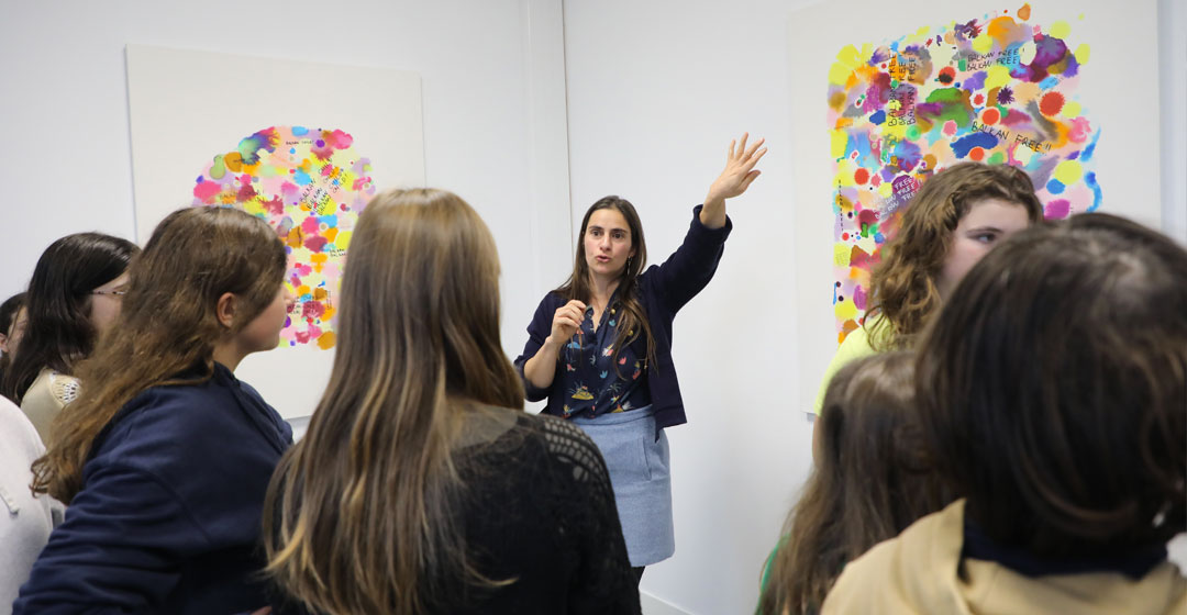 Une résidence d’artiste haute en couleurs