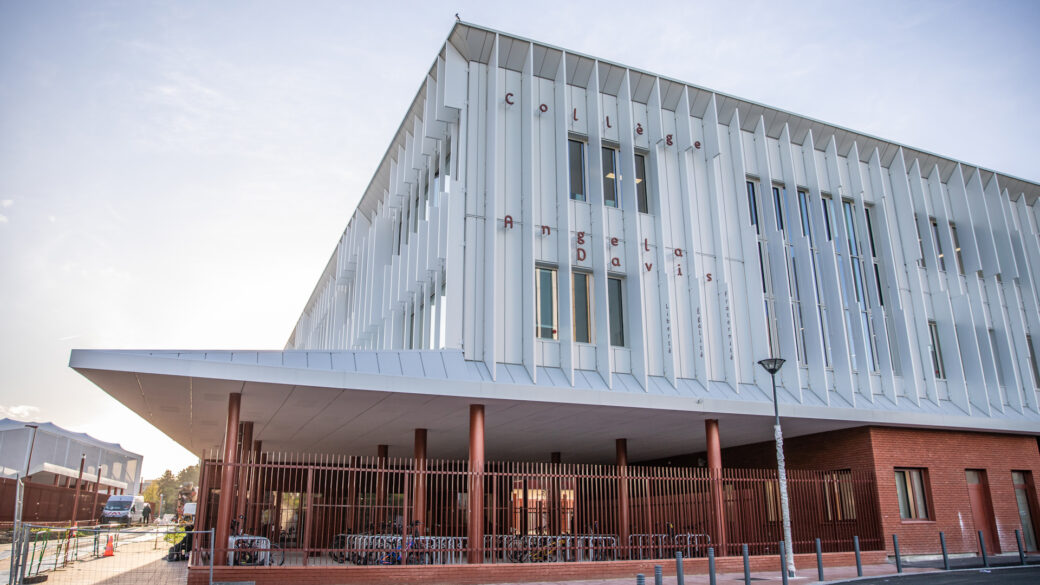 Découvrez en vidéo le nouveau collège Angela Davis à Bobigny