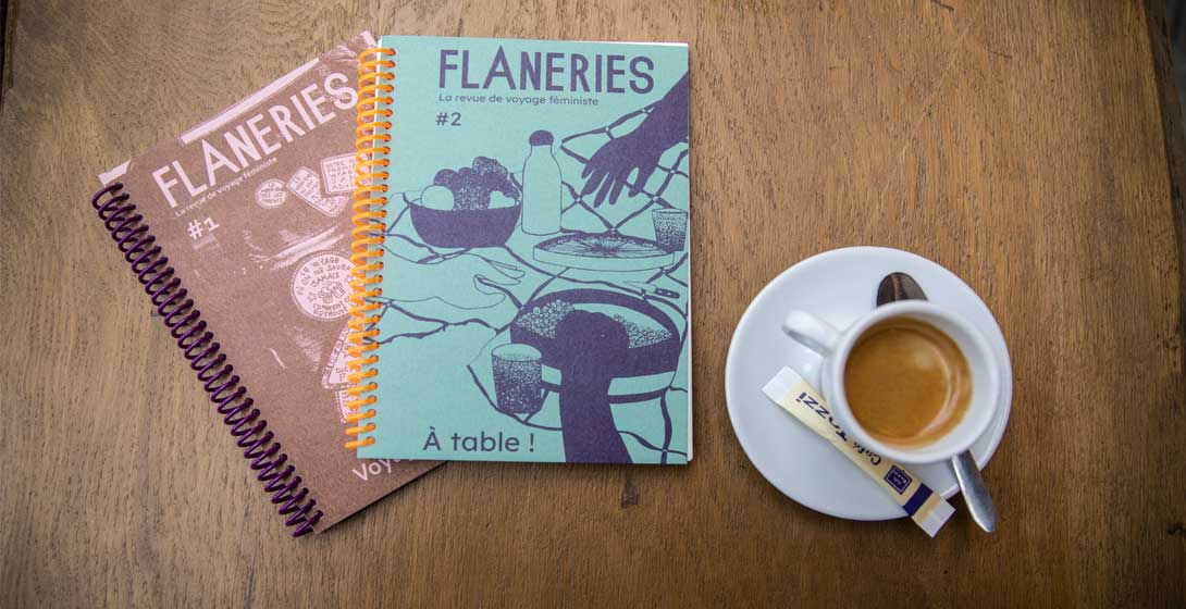 « Flâneries », la revue de voyages féministe née dans le 93