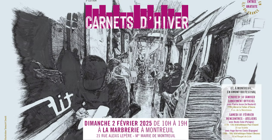 Carnets d’Hiver, le festival qui fait voyager en dessins