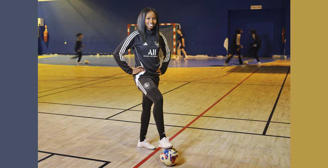 Avec Bondy ou les Bleues, Fagueye Sy a le futsal dans la peau