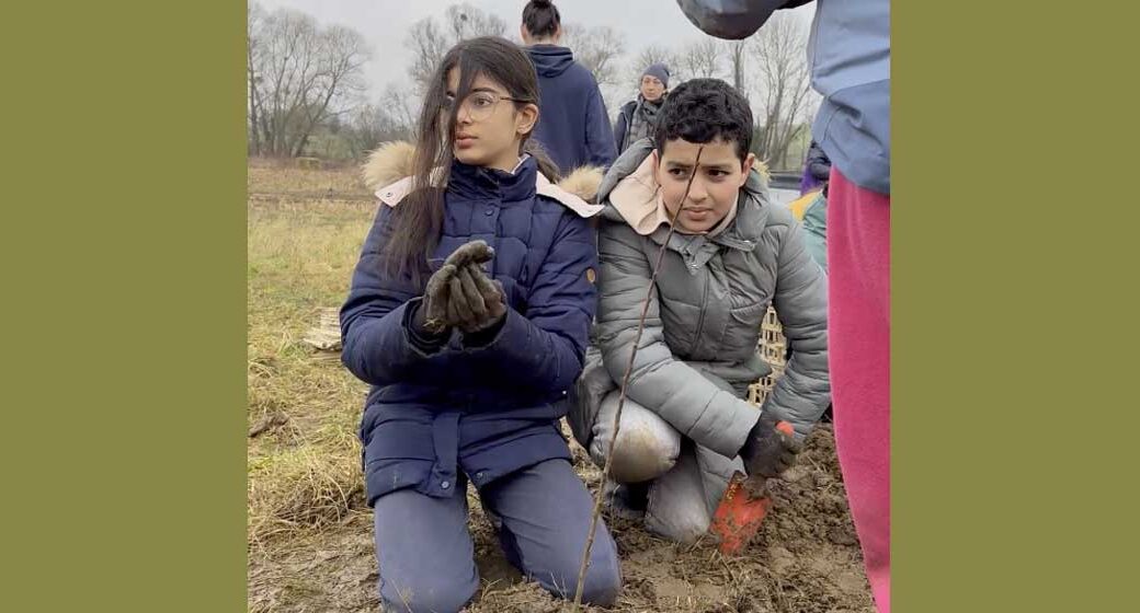 Le collège De Geyter met les mains dans la terre!