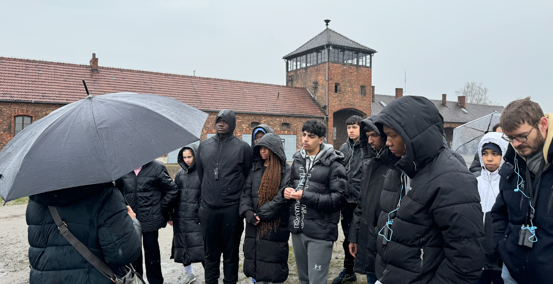 Des collégien·nes à Auschwitz : « Une visite lourde d’émotion »