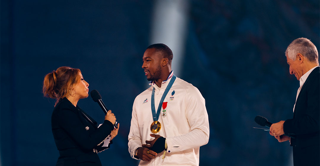 Aurélien Diesse, champion olympique blessé