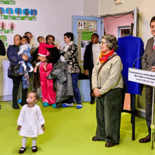 Une crèche renommée Elsa Triolet