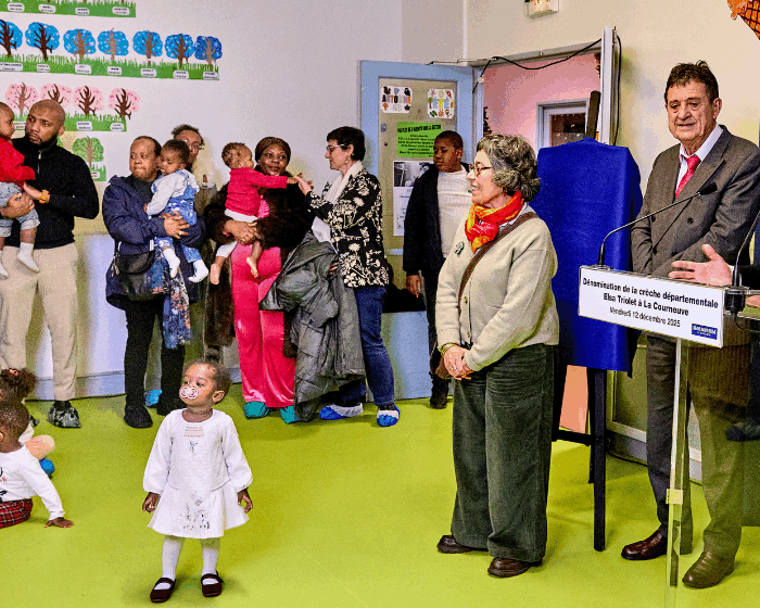 Une crèche renommée Elsa Triolet