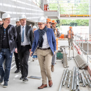 SSD.TV au fond du futur bassin olympique à Sevran