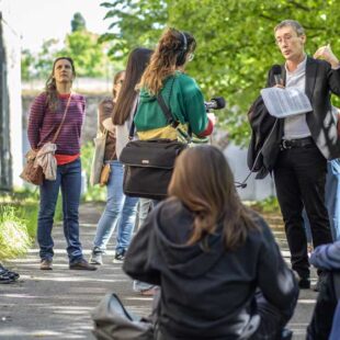 Sur les traces de 4 résistantes avec des collégien·ne·s de Montreuil