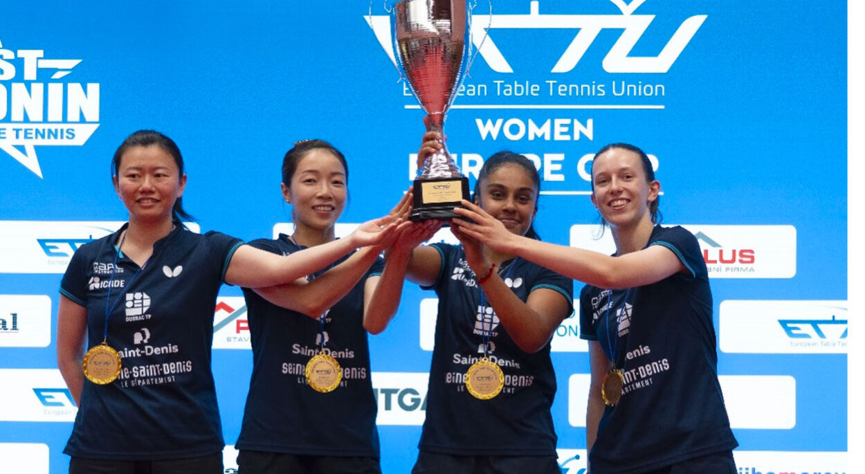 Saint-Denis tennis de table 93 remporte l’Europe Cup !