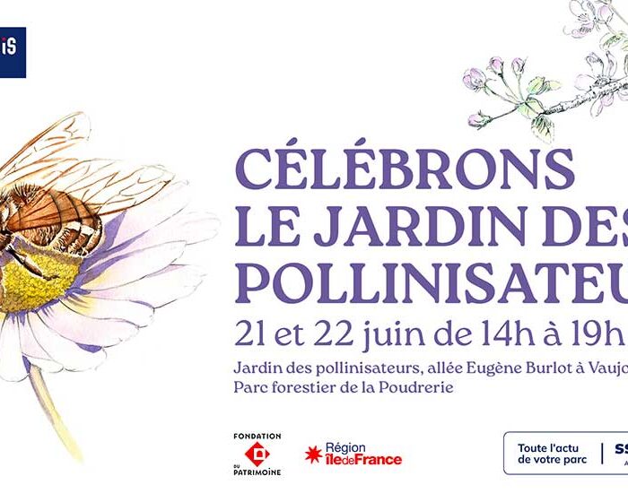 Venez découvrir le Jardin des pollinisateurs au Parc de La Poudrerie !