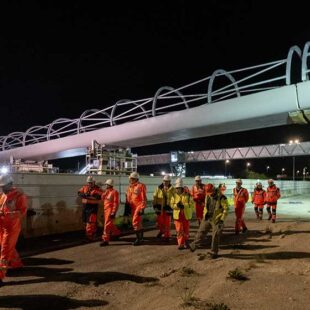 En images, Les travaux hors-normes de la Ligne 17