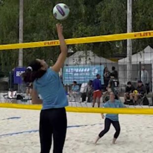 Le beach volley vient mettre son grain de sable en Seine-Saint-Denis !