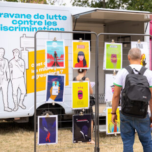 Une caravane pour ne pas laisser passer les discriminations