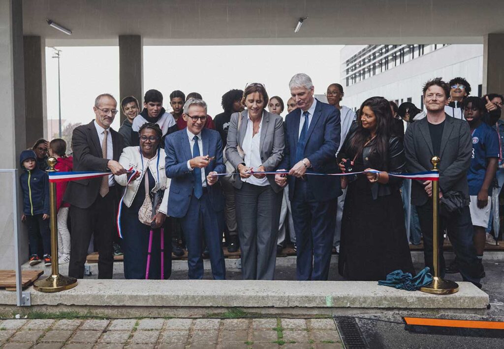 inauguration extension college international noisy-le-grand , 11 septembre 2025 - marie magnin