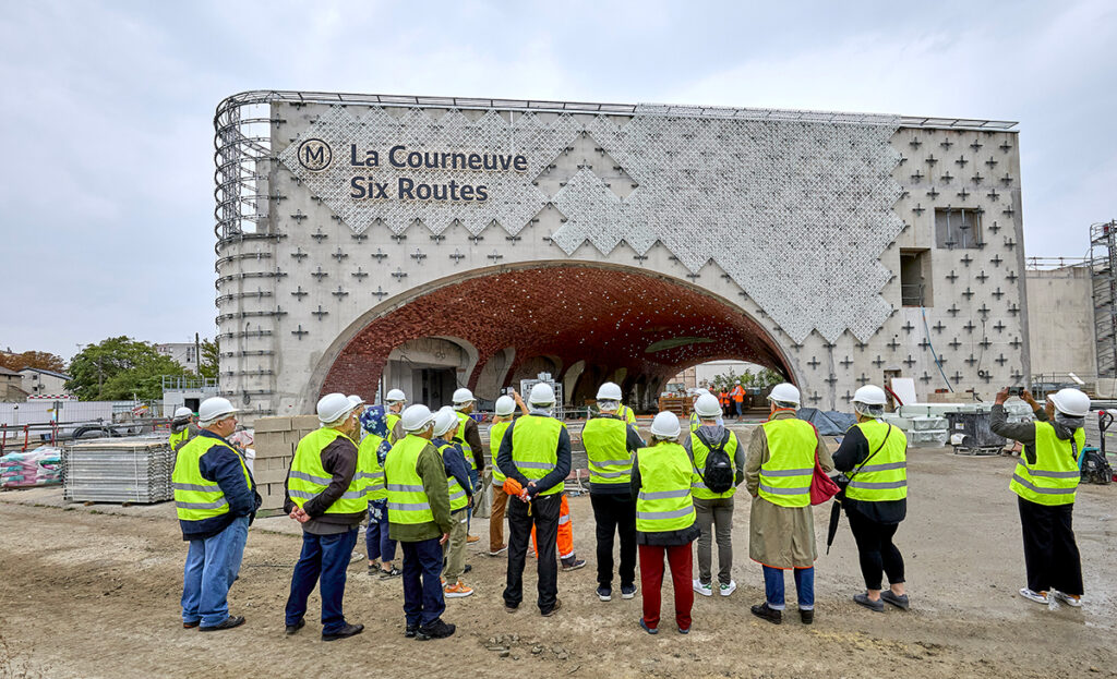 chantier Gare La Courneuve Six Routes Grand Paris Express journées du patrimoine 2025 