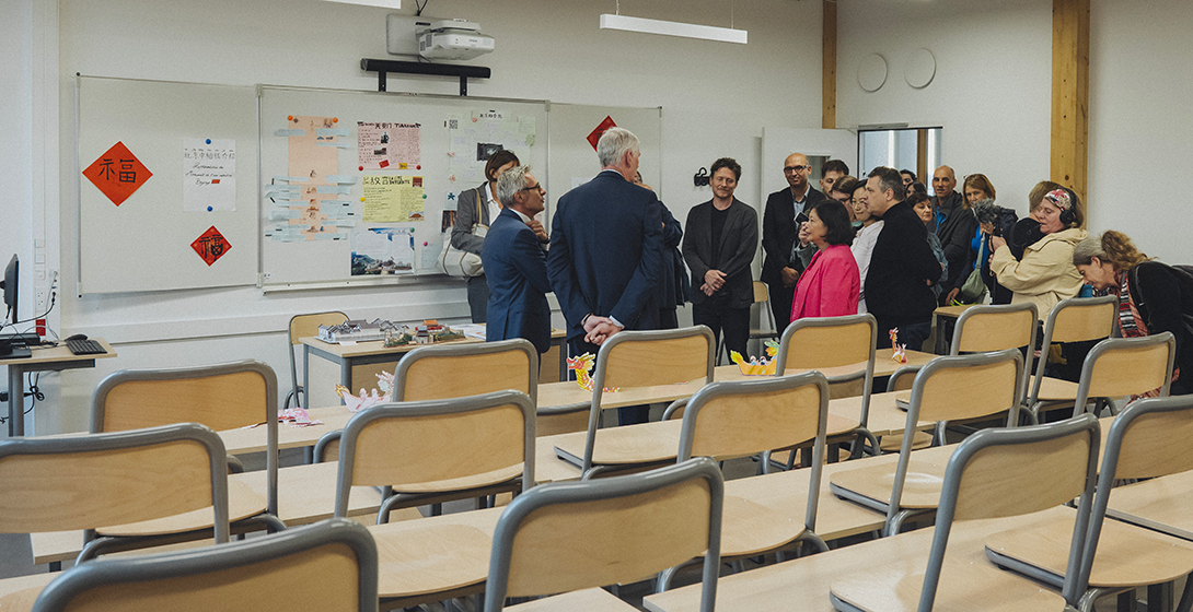 Au collège international, on voit les choses en grand !