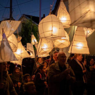 Fête des lanternes : sous la terre, la lumière