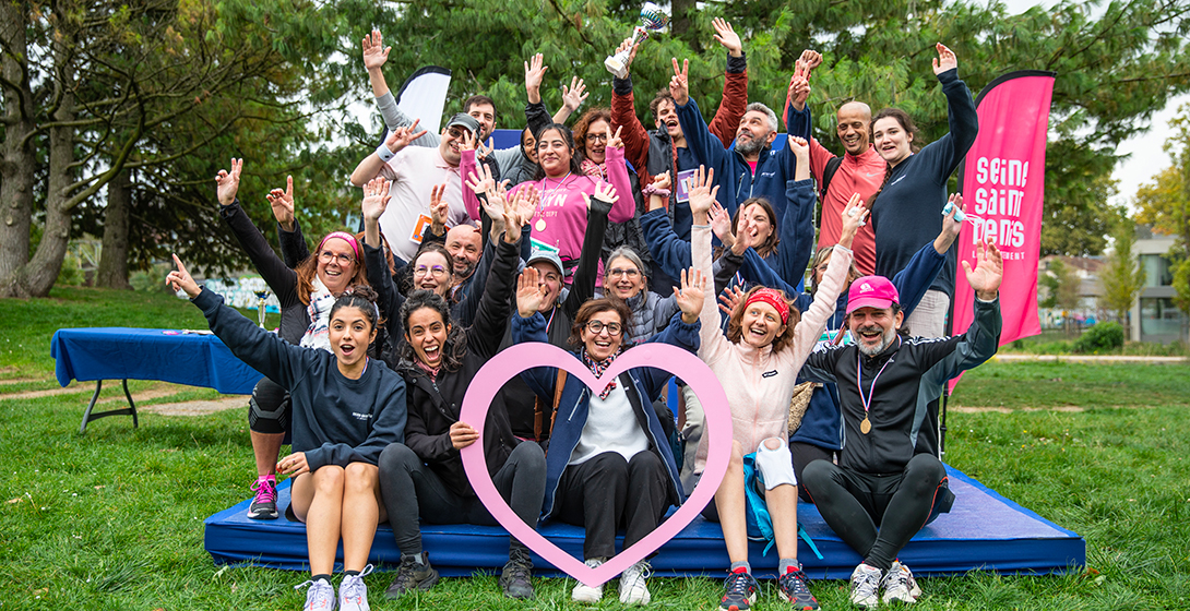 Octobre rose : les agent·es du Département mobilisé·es