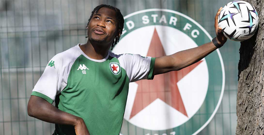 Jovany Ikanga, le vert et le blanc lui vont à merveille