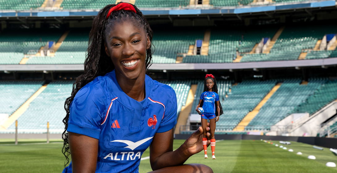 Avec Nassira Konde, Barbie se met au rugby