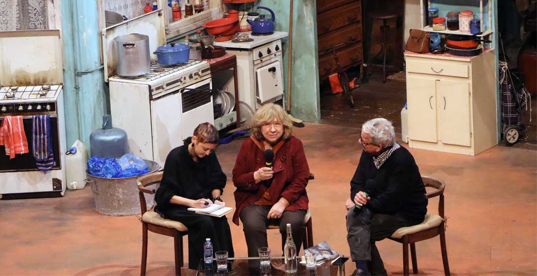 Quand la Prix Nobel de Littérature Svetlana Alexievitch rencontre son public à Saint-Denis