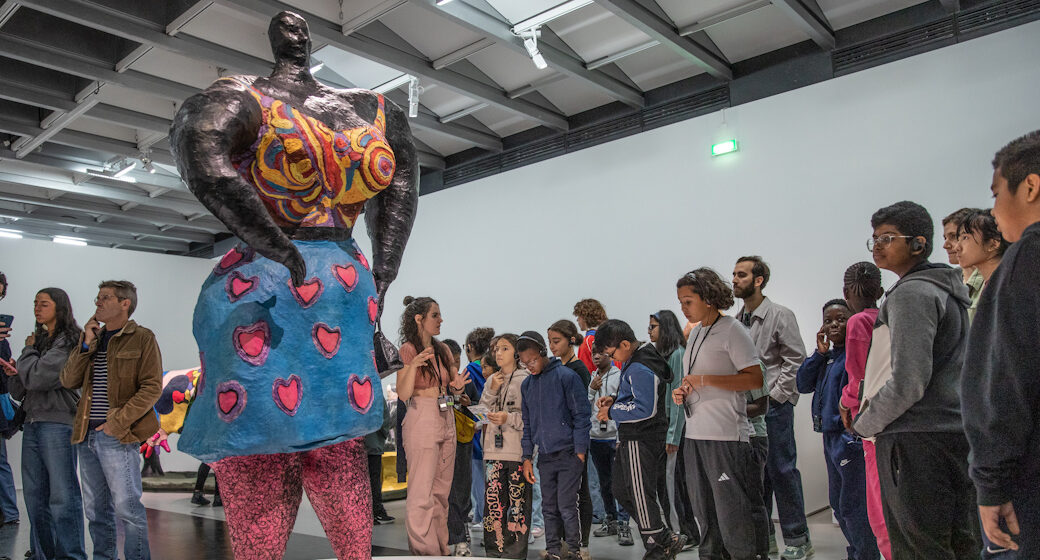 Le collège Niki-de-Saint-Phalle au Grand Palais
