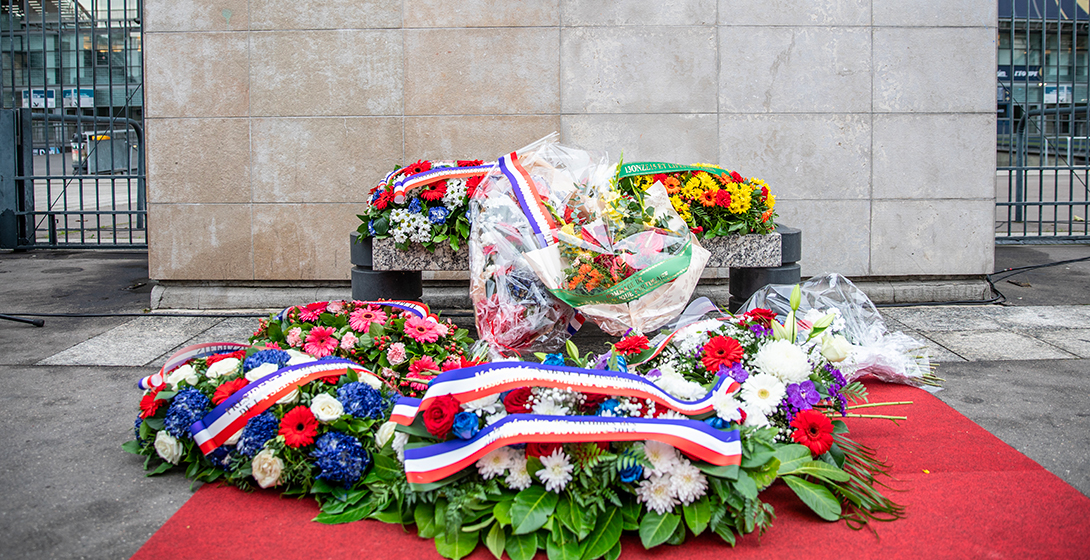 Hommage aux victimes des attentats du 13 novembre