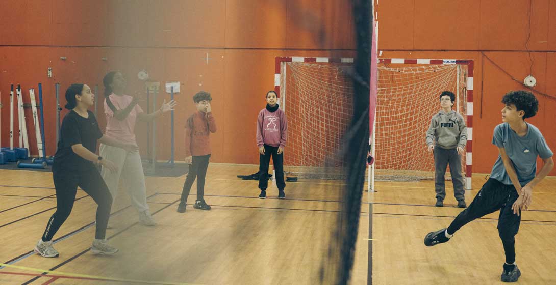 Résidences sportives : le Pantin Volley et le collège Joliot-Curie montent au filet