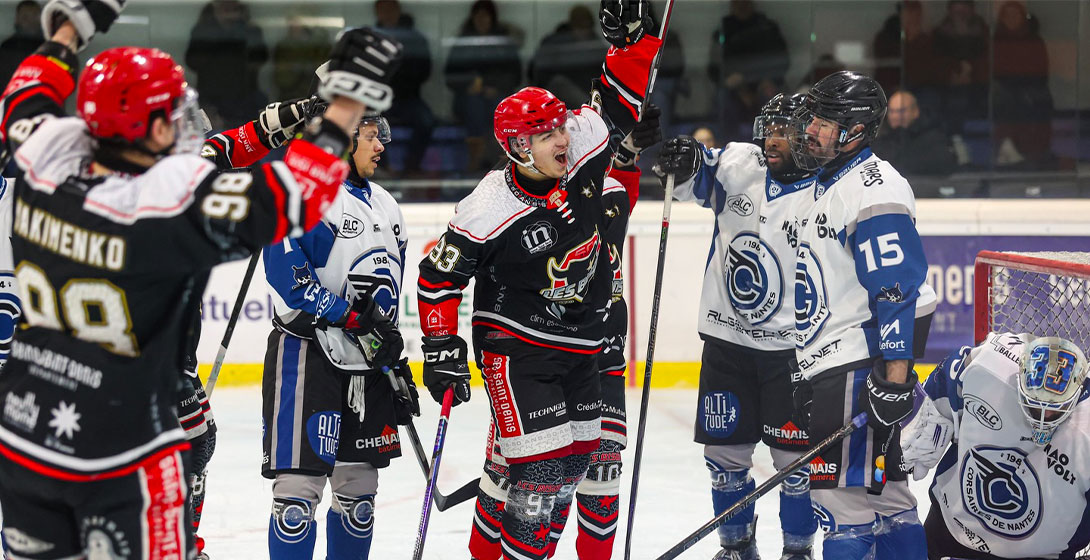La charge des Bisons de Neuilly-sur-Marne 93 sur la D1