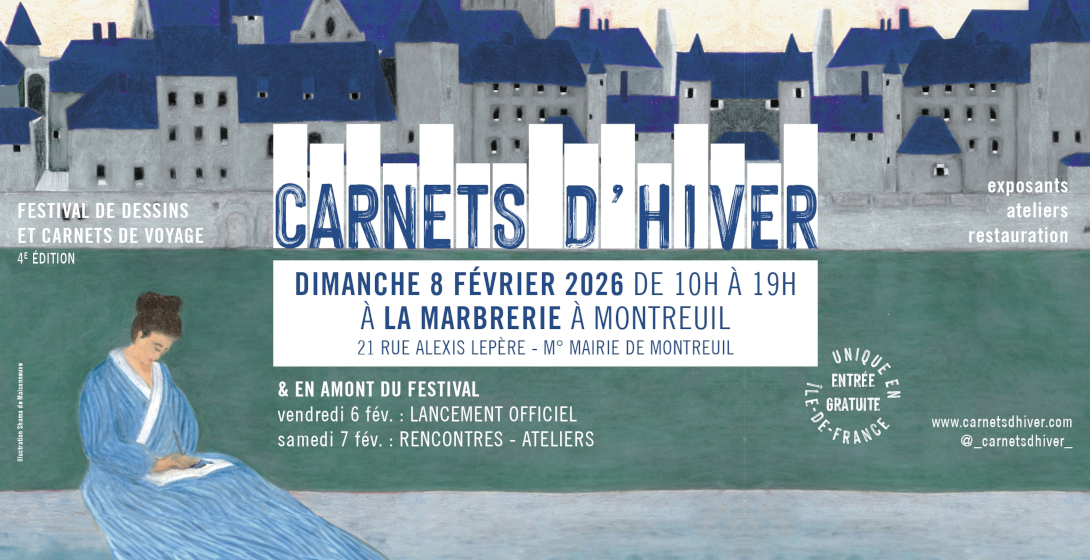 Carnets d’hiver, le dessin pour voir autrement