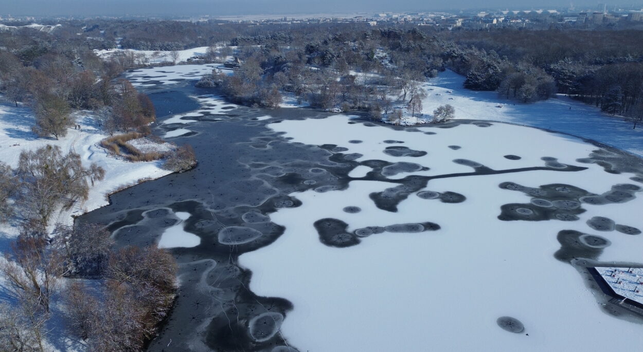 Neige et soleil en Seine-Saint-Denis : l&rsquo;album-photo !