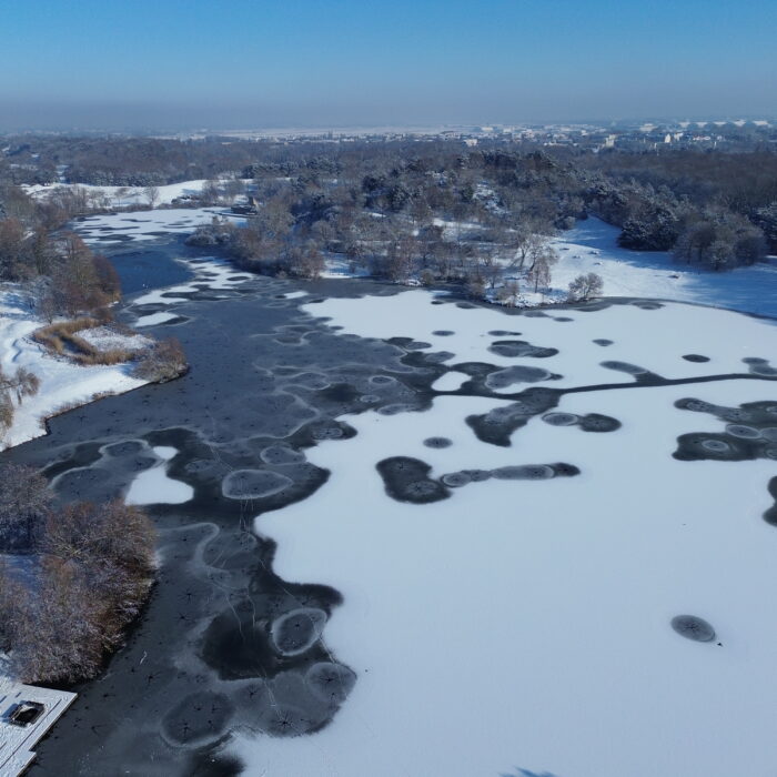 Neige et soleil en Seine-Saint-Denis : l&rsquo;album-photo !