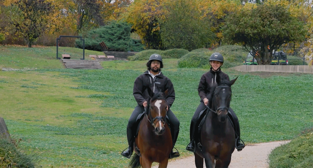 Découvrez le métier de Laura, éco-garde au parc Georges Valbon (1/4)