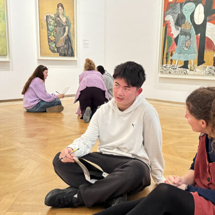 Des collégien·nes de La Courneuve au musée Picasso (2/4)