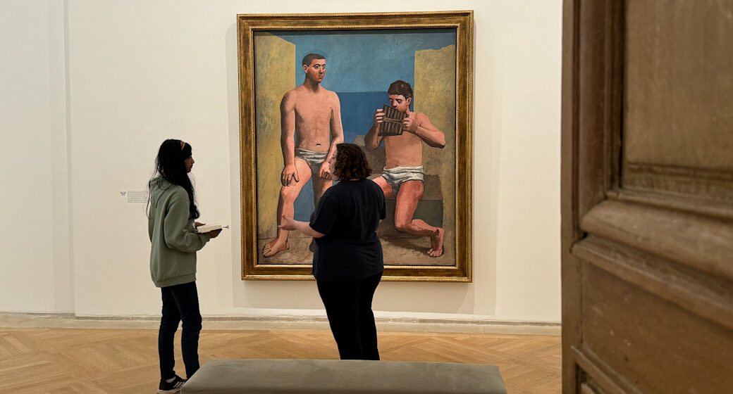 Des collégien·nes de La Courneuve au musée Picasso (1/4)