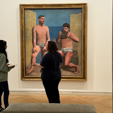 Des collégien·nes de La Courneuve au musée Picasso (1/4)