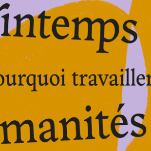 « Pourquoi travailler ? »