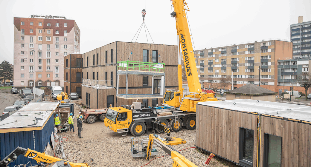 À Stains, un centre d&rsquo;hébergement éco-responsable pour 30 familles isolées