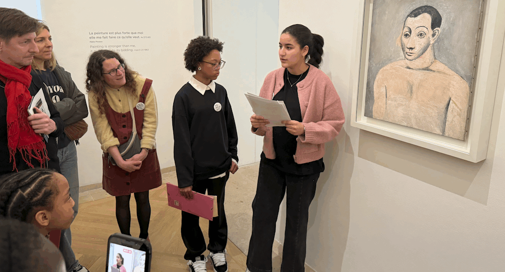 Des collégien·nes de La Courneuve au musée Picasso (4/4)