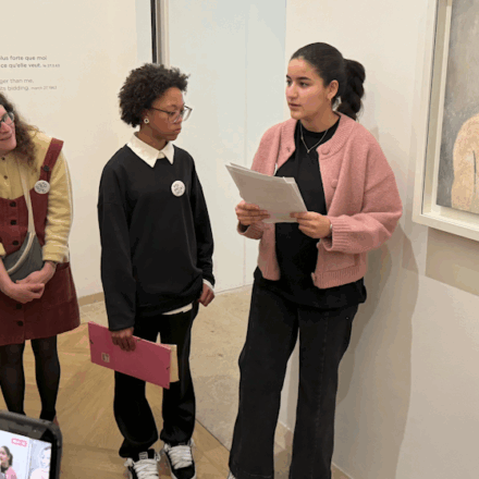 Des collégien·nes de La Courneuve au musée Picasso (4/4)