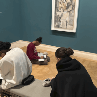 Des collégien·nes de La Courneuve au musée Picasso (3/4)